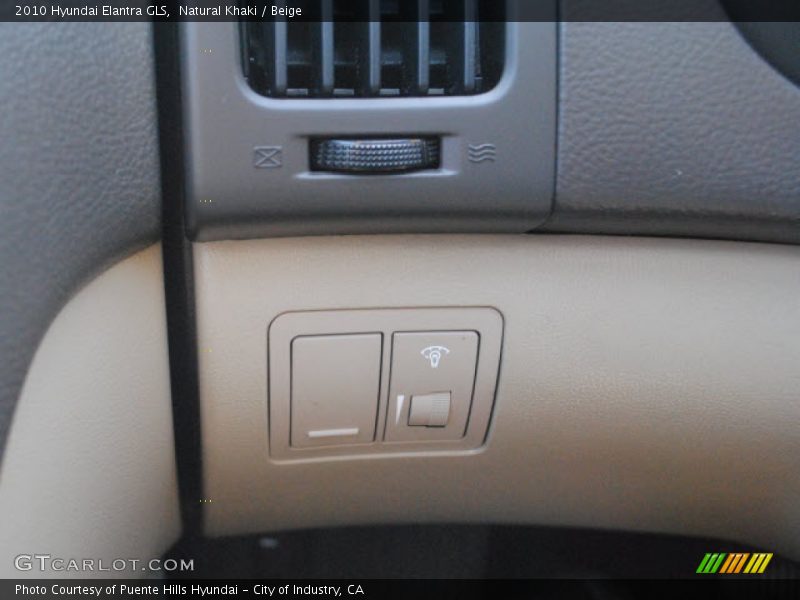 Natural Khaki / Beige 2010 Hyundai Elantra GLS