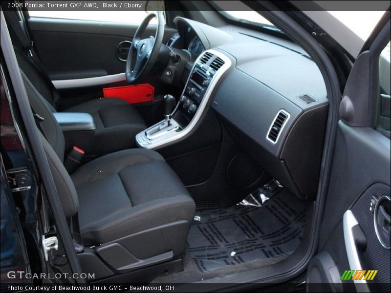  2008 Torrent GXP AWD Ebony Interior