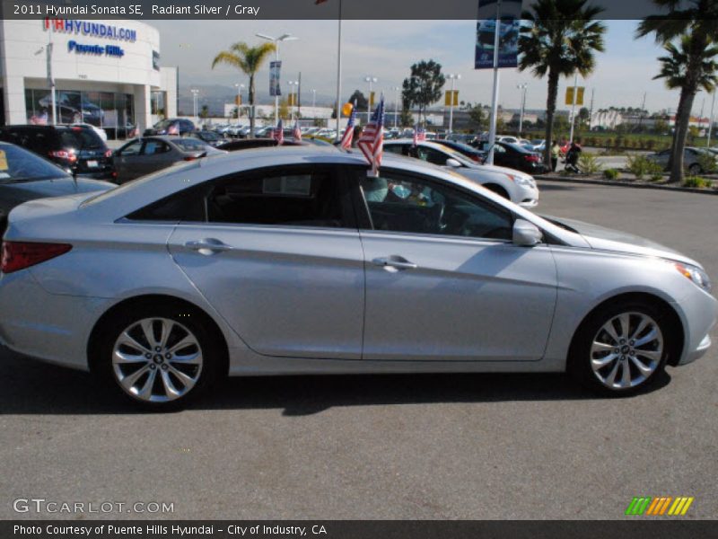 Radiant Silver / Gray 2011 Hyundai Sonata SE