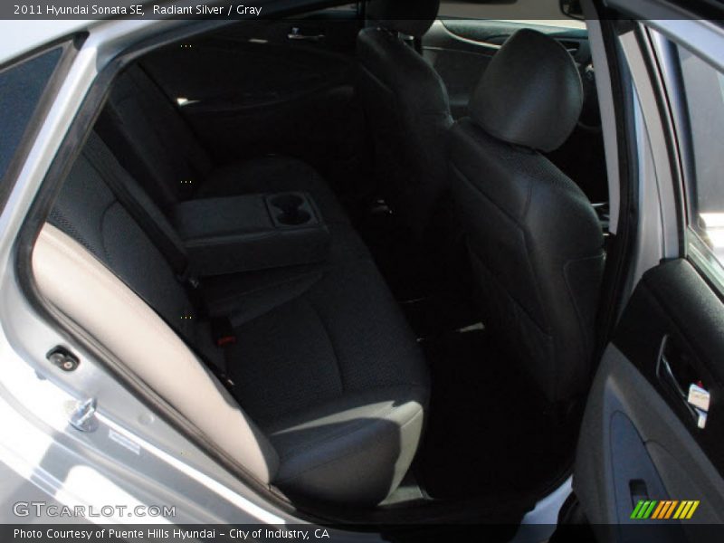 Radiant Silver / Gray 2011 Hyundai Sonata SE