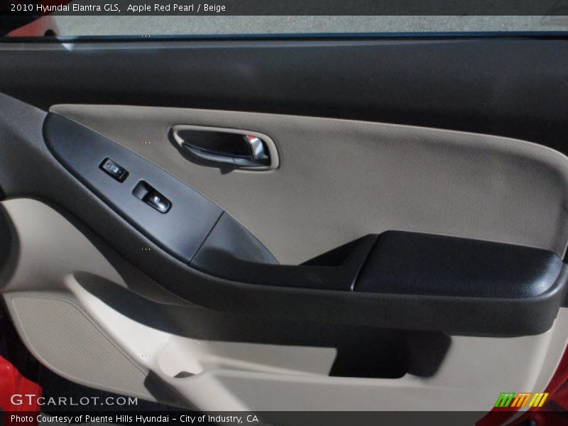 Apple Red Pearl / Beige 2010 Hyundai Elantra GLS