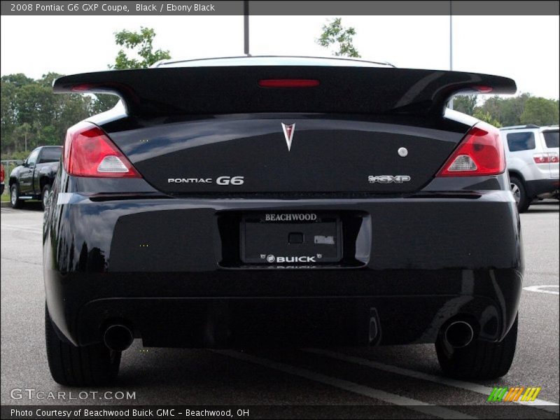 Black / Ebony Black 2008 Pontiac G6 GXP Coupe