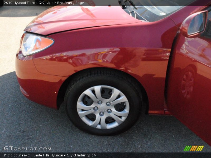 Apple Red Pearl / Beige 2010 Hyundai Elantra GLS