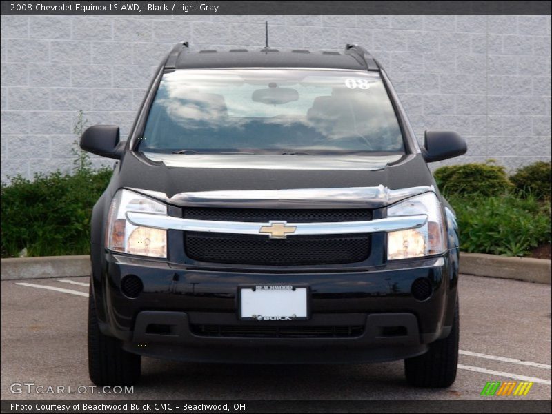 Black / Light Gray 2008 Chevrolet Equinox LS AWD