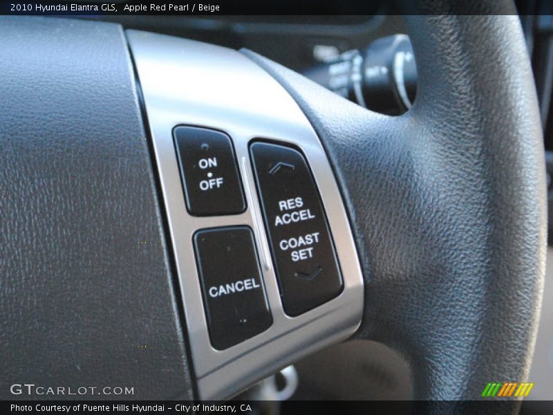 Apple Red Pearl / Beige 2010 Hyundai Elantra GLS
