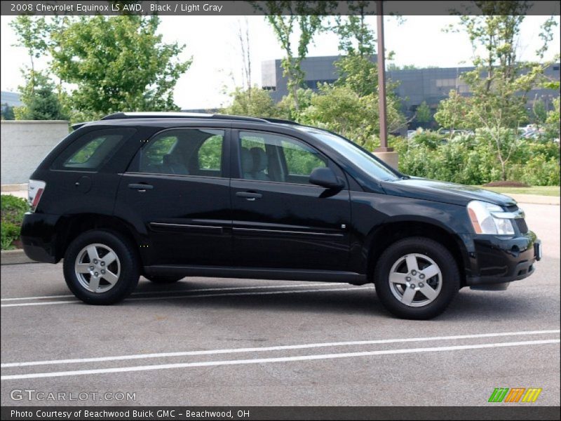 Black / Light Gray 2008 Chevrolet Equinox LS AWD