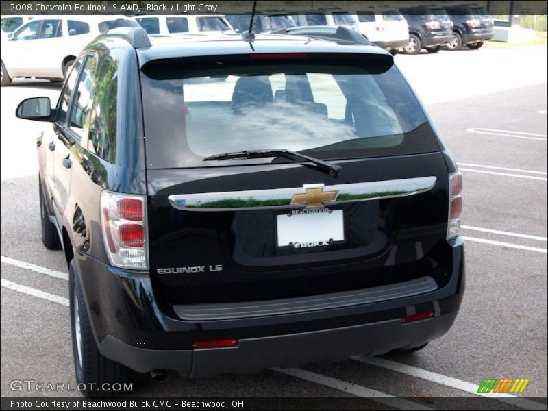 Black / Light Gray 2008 Chevrolet Equinox LS AWD