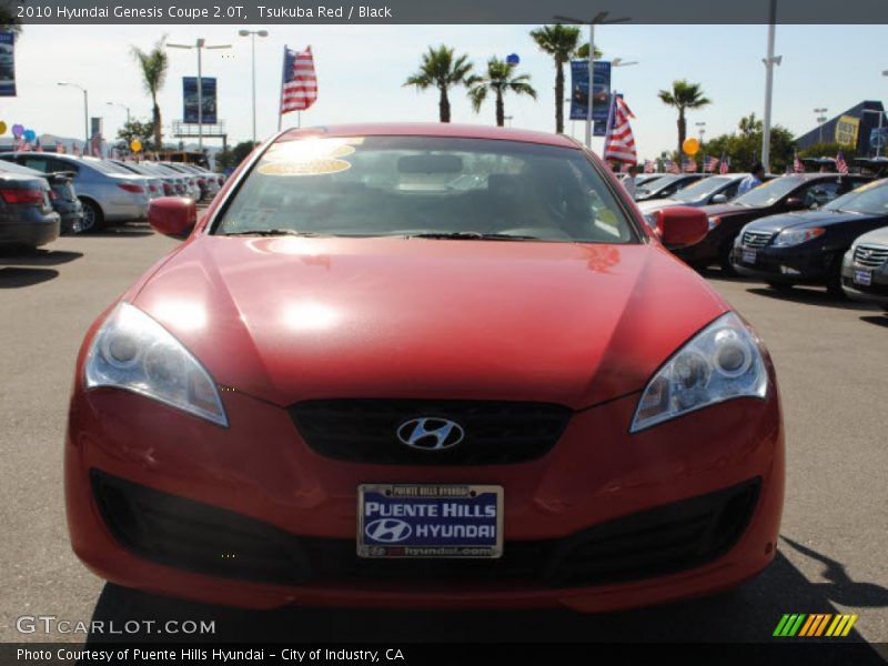 Tsukuba Red / Black 2010 Hyundai Genesis Coupe 2.0T