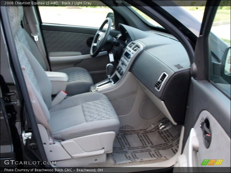 Black / Light Gray 2008 Chevrolet Equinox LS AWD