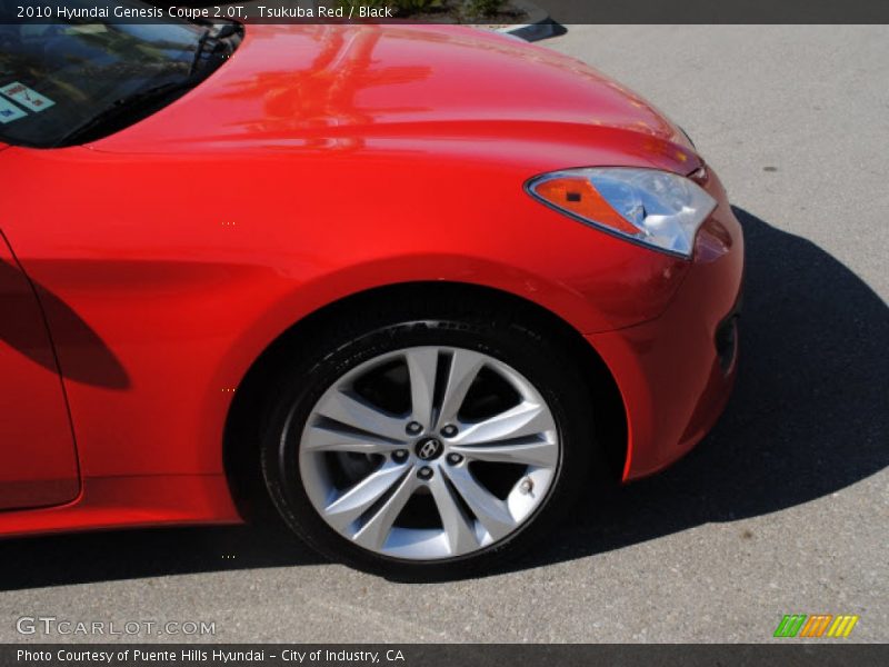 Tsukuba Red / Black 2010 Hyundai Genesis Coupe 2.0T