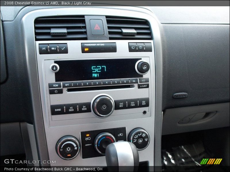 Black / Light Gray 2008 Chevrolet Equinox LS AWD