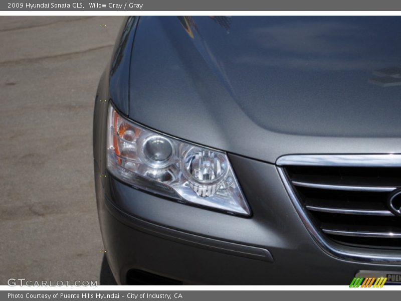 Willow Gray / Gray 2009 Hyundai Sonata GLS
