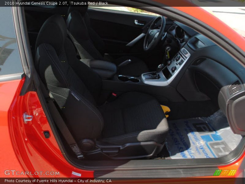 Tsukuba Red / Black 2010 Hyundai Genesis Coupe 2.0T