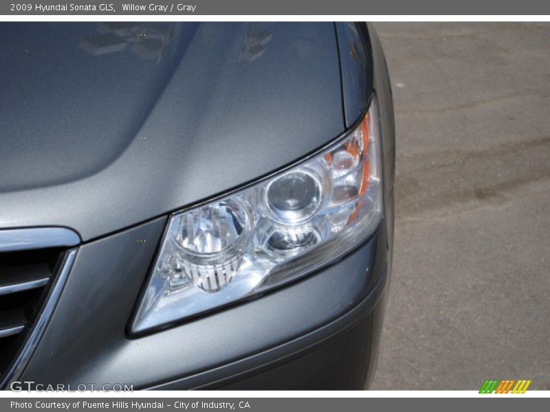 Willow Gray / Gray 2009 Hyundai Sonata GLS