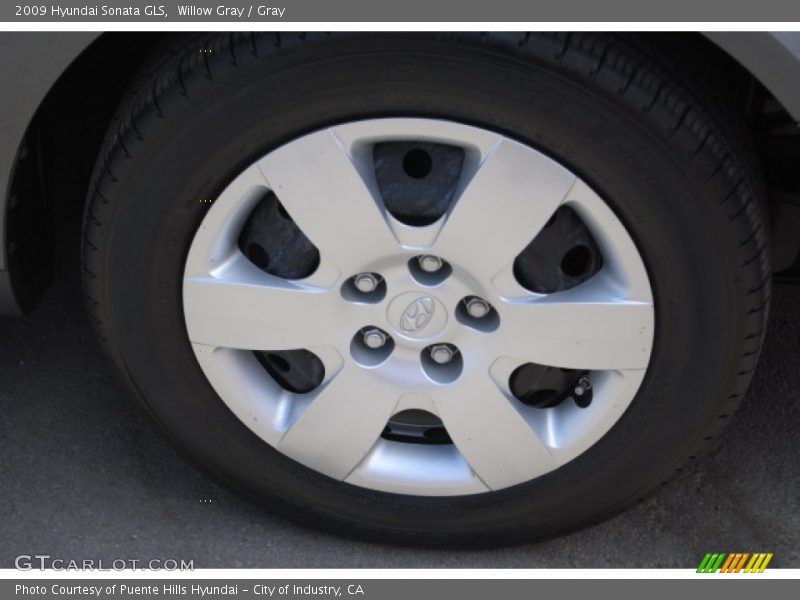 Willow Gray / Gray 2009 Hyundai Sonata GLS