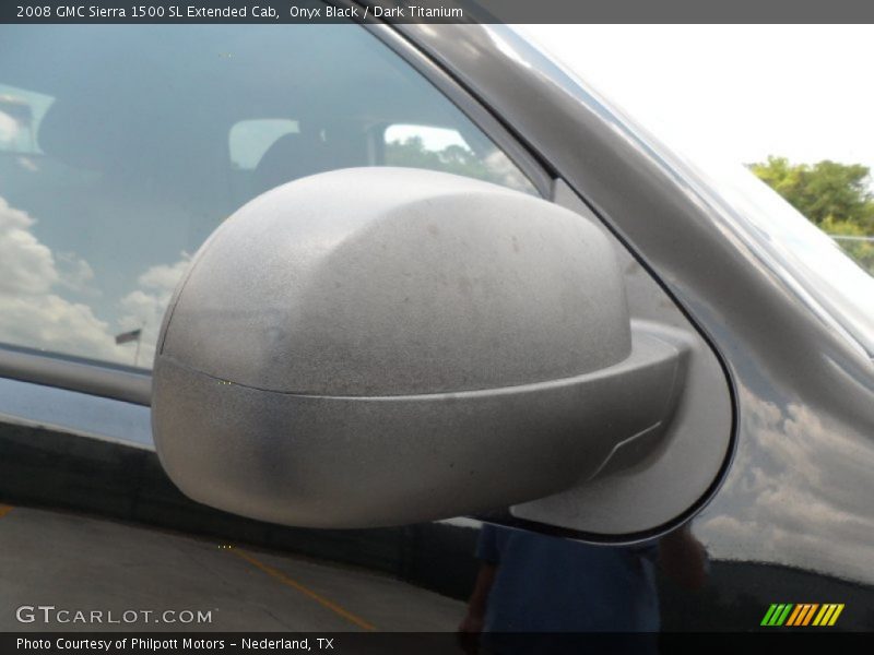 Onyx Black / Dark Titanium 2008 GMC Sierra 1500 SL Extended Cab