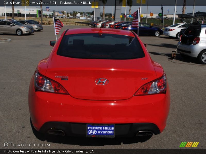 Tsukuba Red / Black 2010 Hyundai Genesis Coupe 2.0T