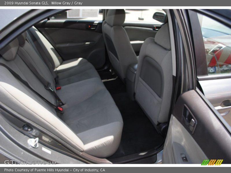 Willow Gray / Gray 2009 Hyundai Sonata GLS