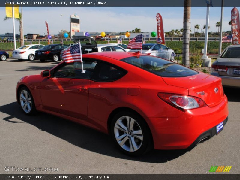 Tsukuba Red / Black 2010 Hyundai Genesis Coupe 2.0T