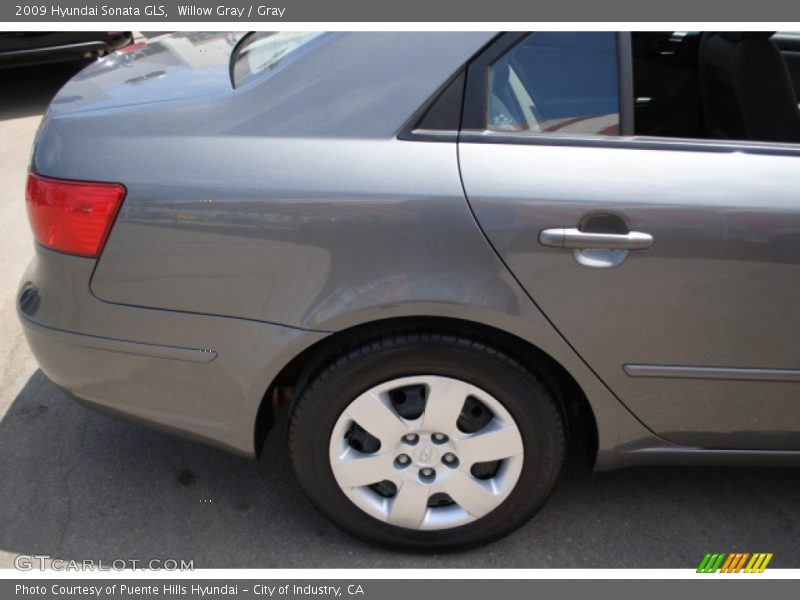 Willow Gray / Gray 2009 Hyundai Sonata GLS
