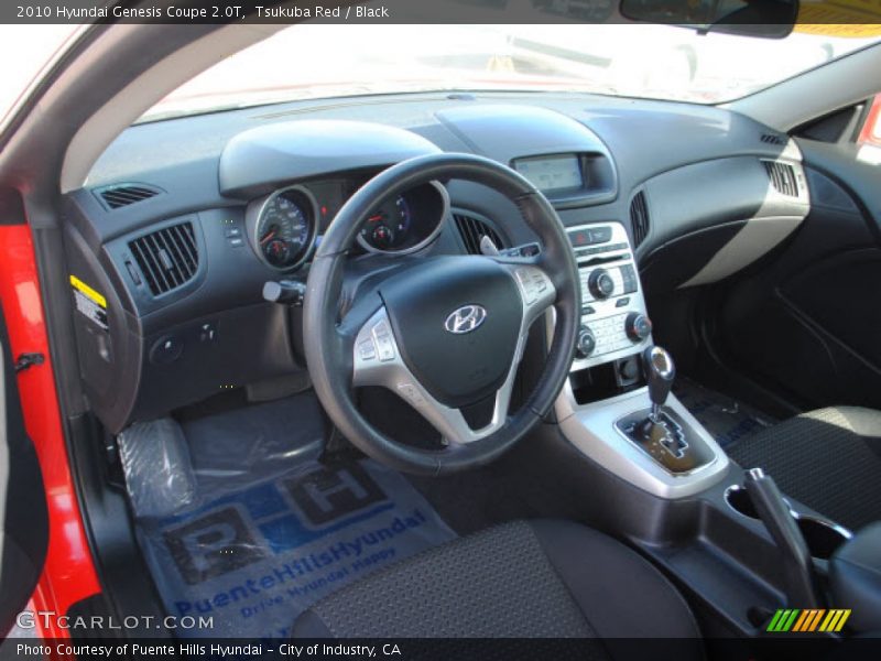 Tsukuba Red / Black 2010 Hyundai Genesis Coupe 2.0T