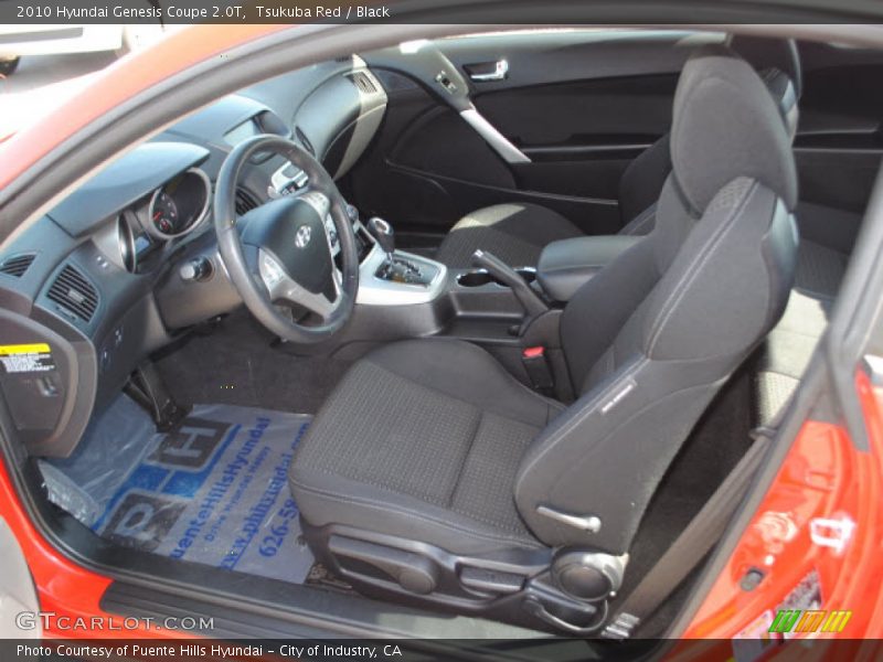 Tsukuba Red / Black 2010 Hyundai Genesis Coupe 2.0T