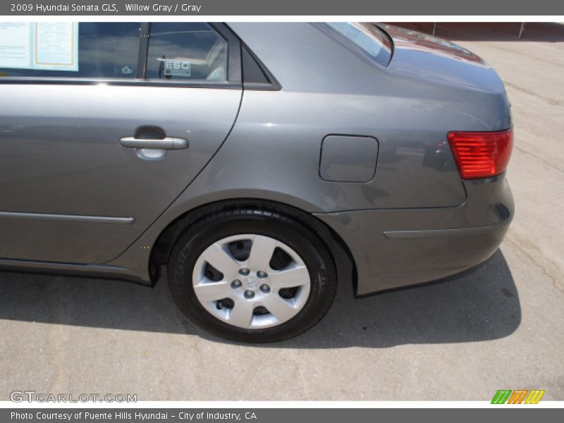 Willow Gray / Gray 2009 Hyundai Sonata GLS