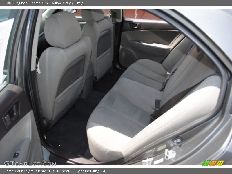 Willow Gray / Gray 2009 Hyundai Sonata GLS