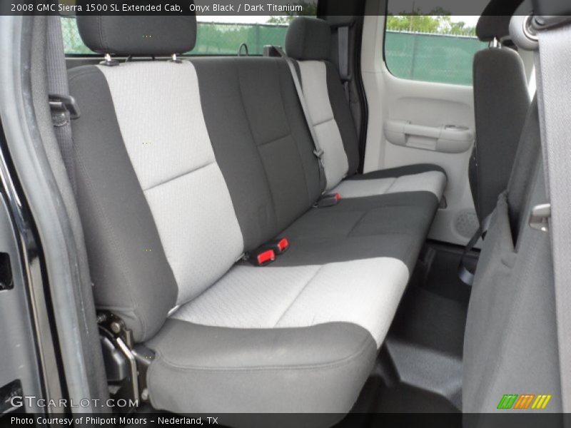 Onyx Black / Dark Titanium 2008 GMC Sierra 1500 SL Extended Cab