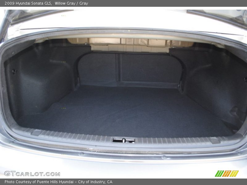 Willow Gray / Gray 2009 Hyundai Sonata GLS