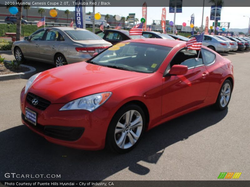 Tsukuba Red / Black 2010 Hyundai Genesis Coupe 2.0T