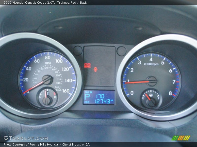  2010 Genesis Coupe 2.0T 2.0T Gauges