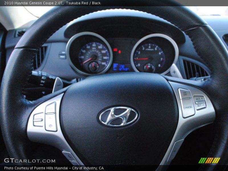 Tsukuba Red / Black 2010 Hyundai Genesis Coupe 2.0T