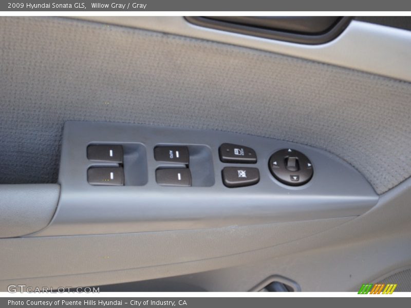 Willow Gray / Gray 2009 Hyundai Sonata GLS