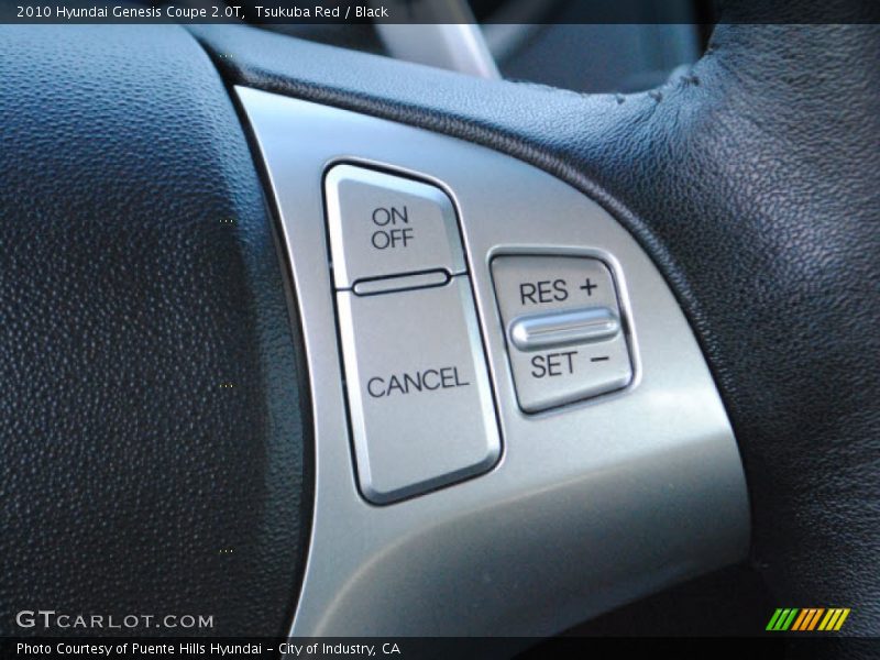 Controls of 2010 Genesis Coupe 2.0T