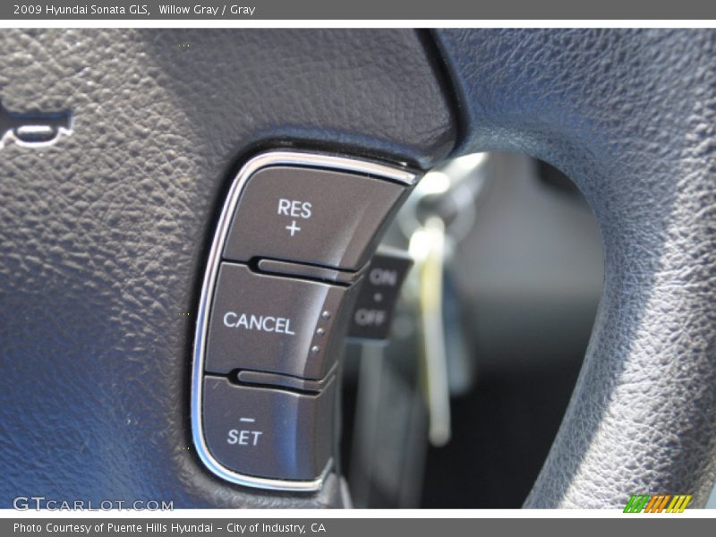 Willow Gray / Gray 2009 Hyundai Sonata GLS