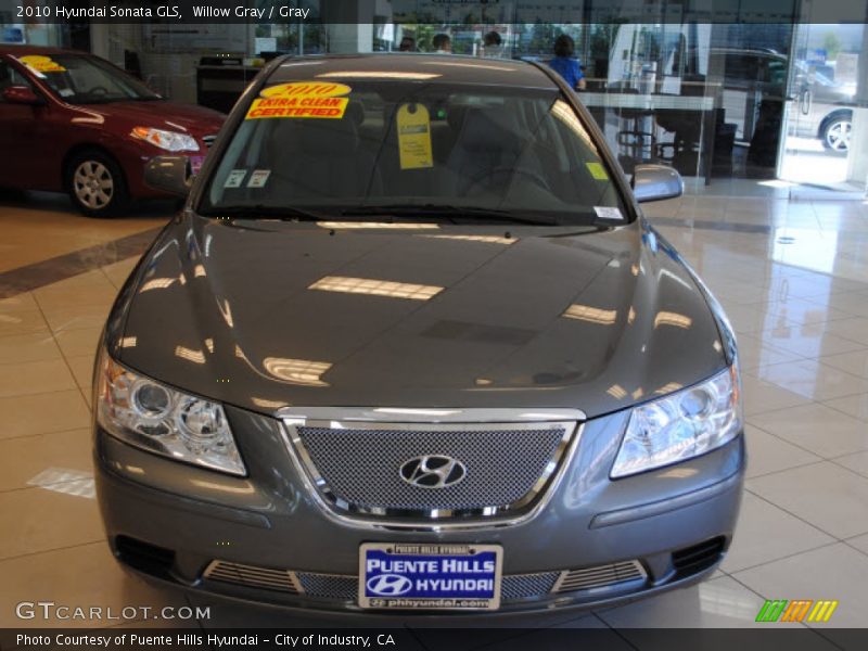 Willow Gray / Gray 2010 Hyundai Sonata GLS