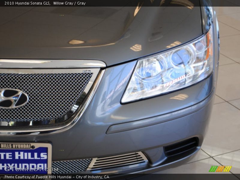 Willow Gray / Gray 2010 Hyundai Sonata GLS