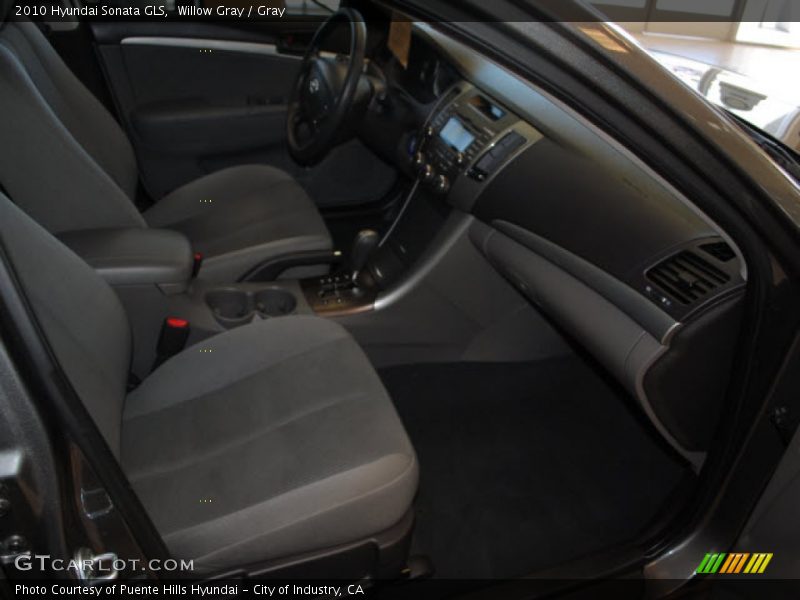 Willow Gray / Gray 2010 Hyundai Sonata GLS