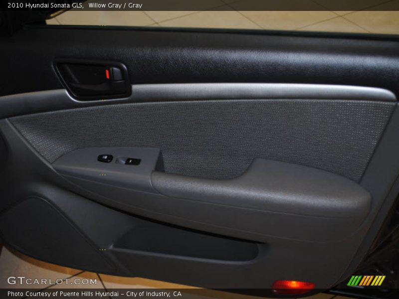 Willow Gray / Gray 2010 Hyundai Sonata GLS