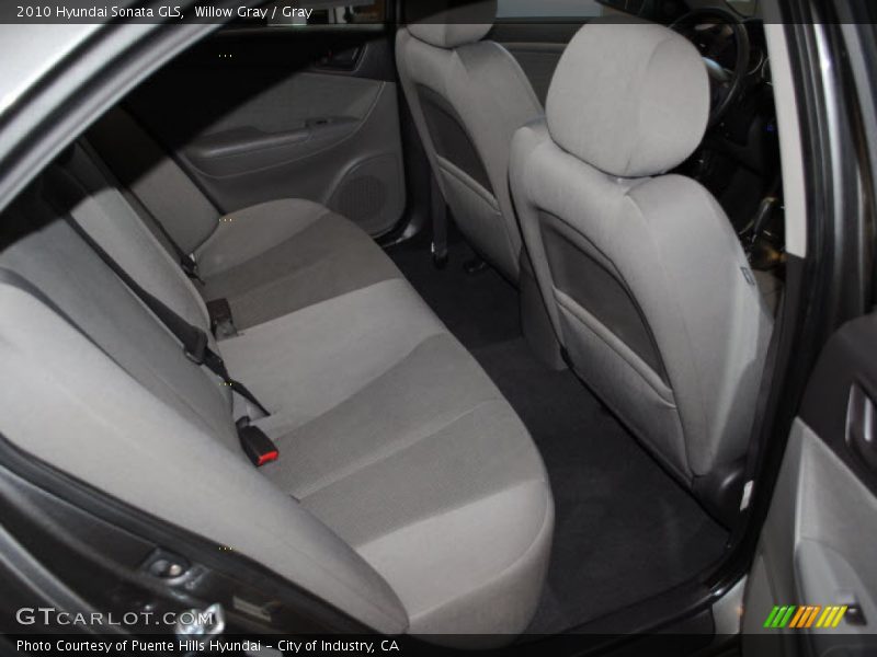 Willow Gray / Gray 2010 Hyundai Sonata GLS