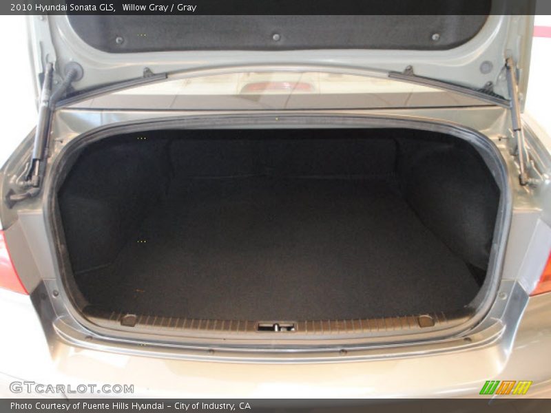 Willow Gray / Gray 2010 Hyundai Sonata GLS