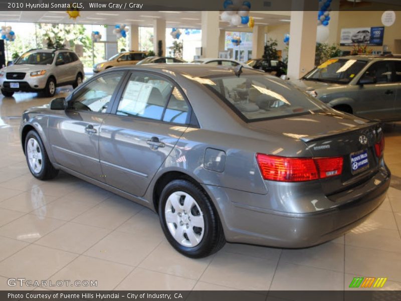 Willow Gray / Gray 2010 Hyundai Sonata GLS