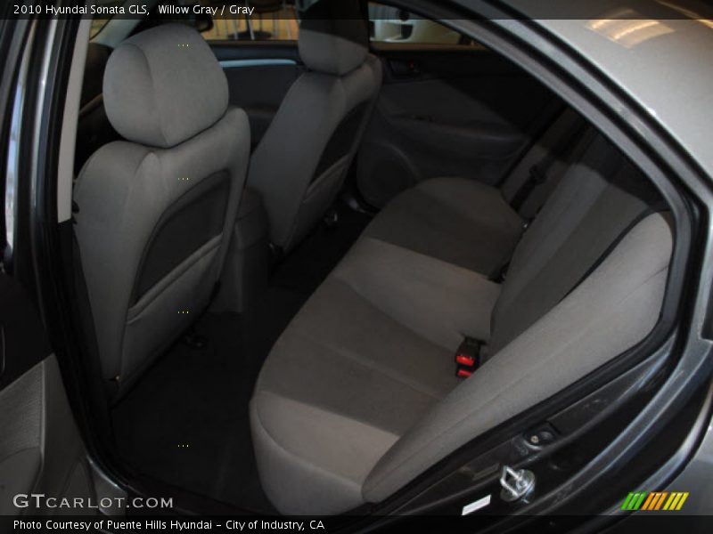 Willow Gray / Gray 2010 Hyundai Sonata GLS
