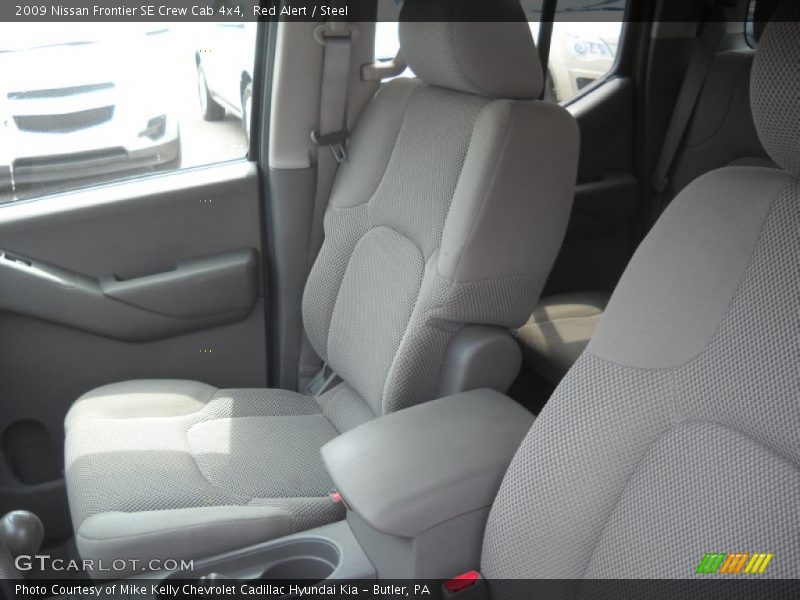 Red Alert / Steel 2009 Nissan Frontier SE Crew Cab 4x4