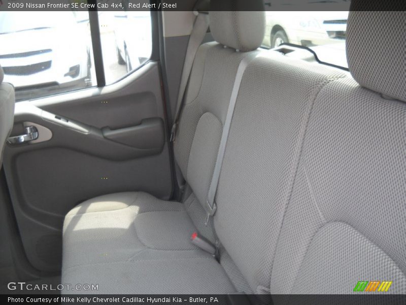 Red Alert / Steel 2009 Nissan Frontier SE Crew Cab 4x4