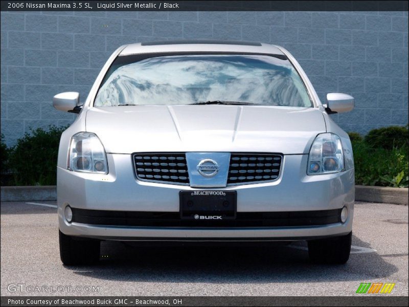 Liquid Silver Metallic / Black 2006 Nissan Maxima 3.5 SL