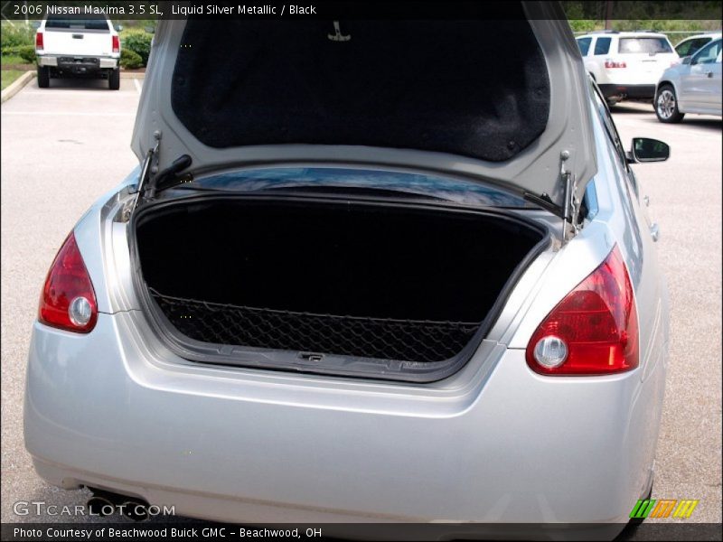 Liquid Silver Metallic / Black 2006 Nissan Maxima 3.5 SL