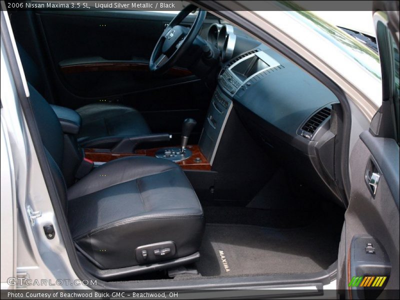 Liquid Silver Metallic / Black 2006 Nissan Maxima 3.5 SL
