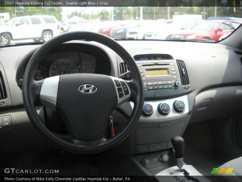Dashboard of 2007 Elantra GLS Sedan